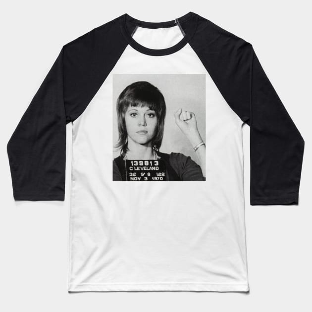 Fonda Mgshot Baseball T-Shirt by BackOnMyBSDesigns